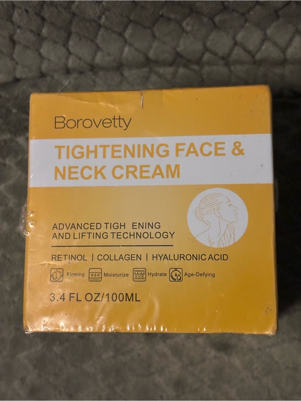 Tightening Face & Neck Cream - Yellow